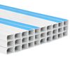 vidaXL Cable Trunking Self-Adhesive 100x60 mm 30 m PVC