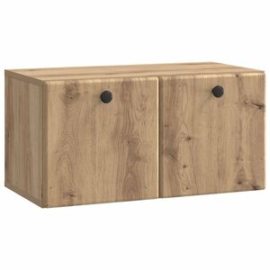 vidaXL Wall-Mounted TV Cabinet Artisan Oak 59.5 x 31 x 30 cm