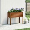 vidaXL Garden Planter 100x45x90 cm Weathering Steel