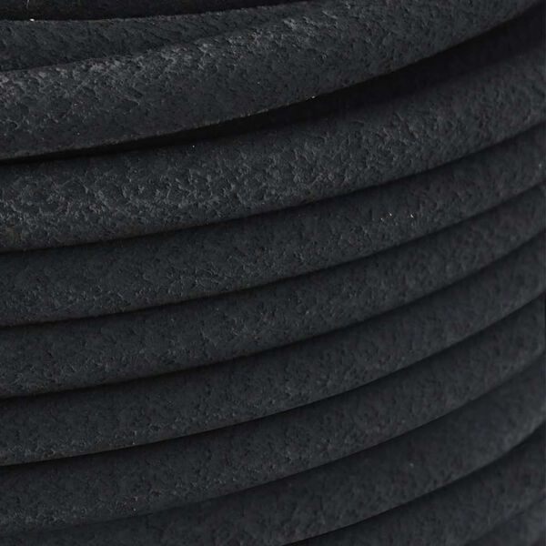 vidaXL Garden Soaker Hose Black 0.6" 100 m Rubber