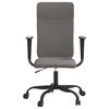 vidaXL Office Chair Dark Grey Fabric