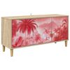 vidaXL TV Cabinet AACHEN 102 x 33 x 50 cm Sonoma Engineered Wood