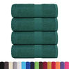 vidaXL Wash Towels 4 pcs FROGN Green 30x30 cm 100% Cotton