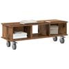 vidaXL TV Stand Old Wood 100 x 35 x 35 cm Engineered Wood