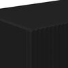 vidaXL TV Wall Cabinet 2 pcs Black 98 x 31 x 29.5 cm Engineered Wood
