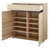 Germania Shoe Cabinet GW-Lissabon Beech and Anthracite