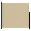 vidaXL Retractable Side Awning Beige 180x300 cm