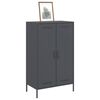 vidaXL Highboard Anthracite 68x39x113 cm Steel