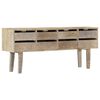 vidaXL Sideboard 140x30x60 cm Solid Mango Wood