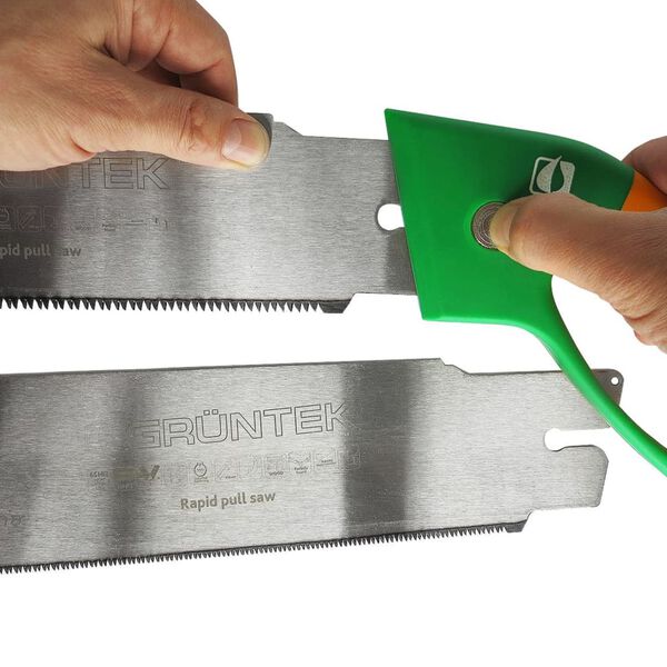 GR&Uuml;NTEK Garden Saw PIRANHA with 2 Blades 520 mm