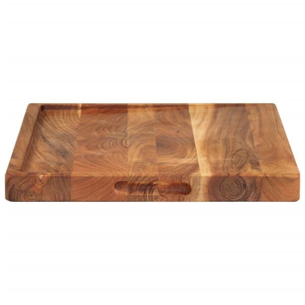 vidaXL Chopping Board 52x38x3.5 cm Solid Wood Acacia