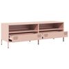 vidaXL TV Cabinet Pink 135x39x43.5 cm Cold-rolled Steel