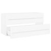 vidaXL Sink Cabinet White 100x38.5x48 cm Engineered Wood