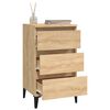 vidaXL Bedside Cabinet Sonoma Oak 40x35x70 cm Engineered Wood