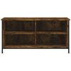 vidaXL TV Cabinet Smoked Oak 100x40x50 cm Engineered Wood
