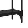 vidaXL Console Table Black Oak 75 x 22.5 x 75 cm Engineered Wood