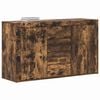 vidaXL Sideboard Smoked Oak 120 x 36 x 69 cm Engineered Wood