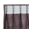 vidaXL Velvet Curtains with Curtains 2 pcs Brown 175 x 140 cm Velvet