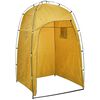 vidaXL Shower WC Changing Tent Yellow