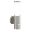 vidaXL Outdoor Wall Lights 2 pcs Silver 15 x 7.5 x 33 cm