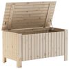 vidaXL Storage Box with Lid RANA 100x49x54 cm Solid Wood Pine