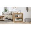 vidaXL Book Cabinet/Room Divider Artisan Oak 80x30x72 cm