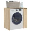 vidaXL Wash Machine Cabinet Sonoma 87 x 60 x 89 cm Engineered wood