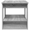 vidaXL Coffee Table Grey Sonoma 72 x 50 x 50 cm Engineered Wood