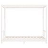 vidaXL Kids Bed Frame White 80x160 cm Solid Wood Pine