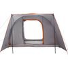vidaXL Car Tent 2-Person Grey and Orange Waterproof