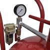 Portable 76 L Sand Blaster with Pressure Gauge
