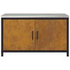 vidaXL Kitchen Storage with Shelf Rusty 90 x 50 x 53 cm Steel