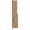 vidaXL Highboard Artisan Oak 69.5 x 34 x 180 cm Engineered Wood