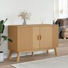 vidaXL Sideboard OLDEN Brown 114x43x73.5 cm Solid Wood Pine
