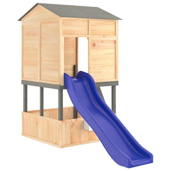 vidaXL Outdoor Playset Solid Wood Fir