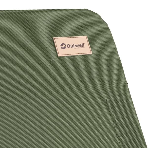 Outwell Folding Sunlounger Tenby Vineyard Green