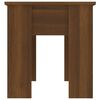 vidaXL Coffee Table Brown Oak 101x49x52 cm Engineered Wood