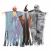 vidaXL Halloween Hanging Ghost 3 pcs Multicolour 61 x 97 cm Polyester