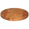 vidaXL Table Top 140x60x3.8 cm Oval Solid Wood Acacia