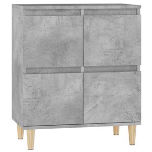vidaXL Sideboard Concrete Grey 60x35x70 cm Engineered Wood
