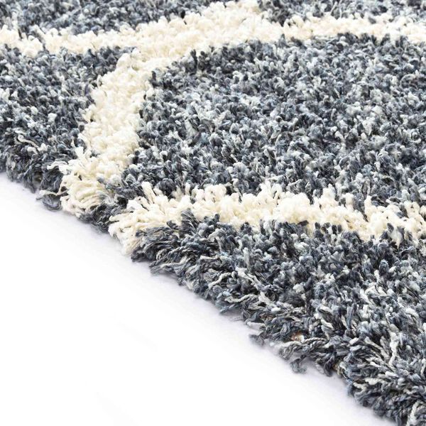 vidaXL Rug Blue 140 x 200 cm Polyethylene