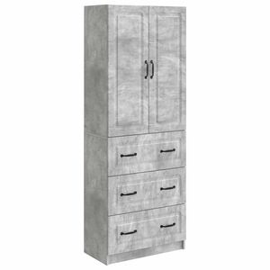 vidaXL Cabinet Set 2 pcs 66 x 34.5 x 87 cm Engineered Wood