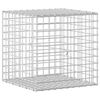 vidaXL Gabion with 5 mm Wire and 5x5 cm Mesh 50x50x50 cm