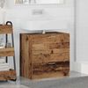 vidaXL Bathroom Cabinet Old Wood 59 x 37 x 59 cm Engineered wood