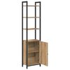 vidaXL Book Cabinet Artisan Oak 40 x 24 x 161 cm Engineered Wood