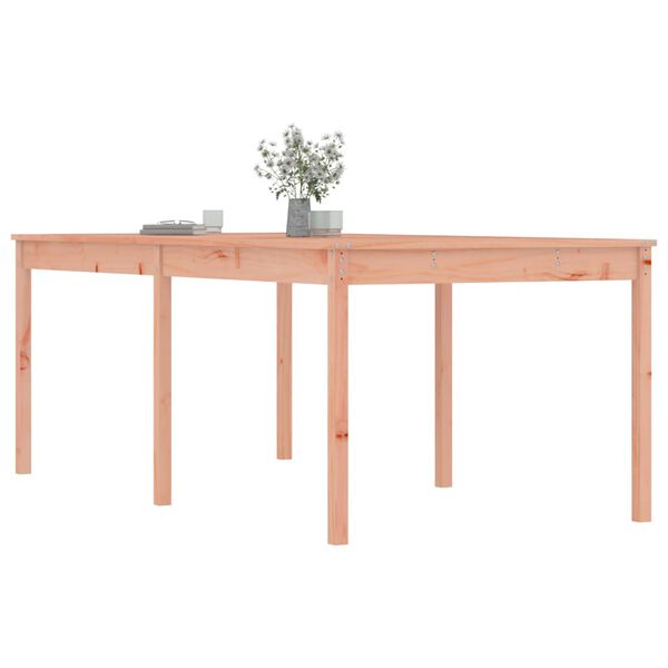 vidaXL Garden Table 203.5x100x76 cm Solid Wood Douglas