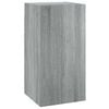 vidaXL TV Cabinet Grey Sonoma 30,5x30x60 cm Engineered Wood