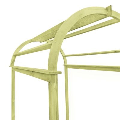 vidaXL Trellis Arch 125x150x235 cm Impregnated Pinewood