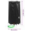 vidaXL Water Tank with Tap Foldable 250 L PVC