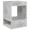vidaXL End Table 2 pcs Concrete Grey 40 x 40 x 56 cm Engineered Wood